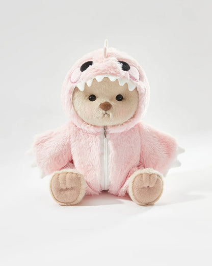 Leos Dino-Kuschelabenteuer Outfit Pink - SmoothPaw