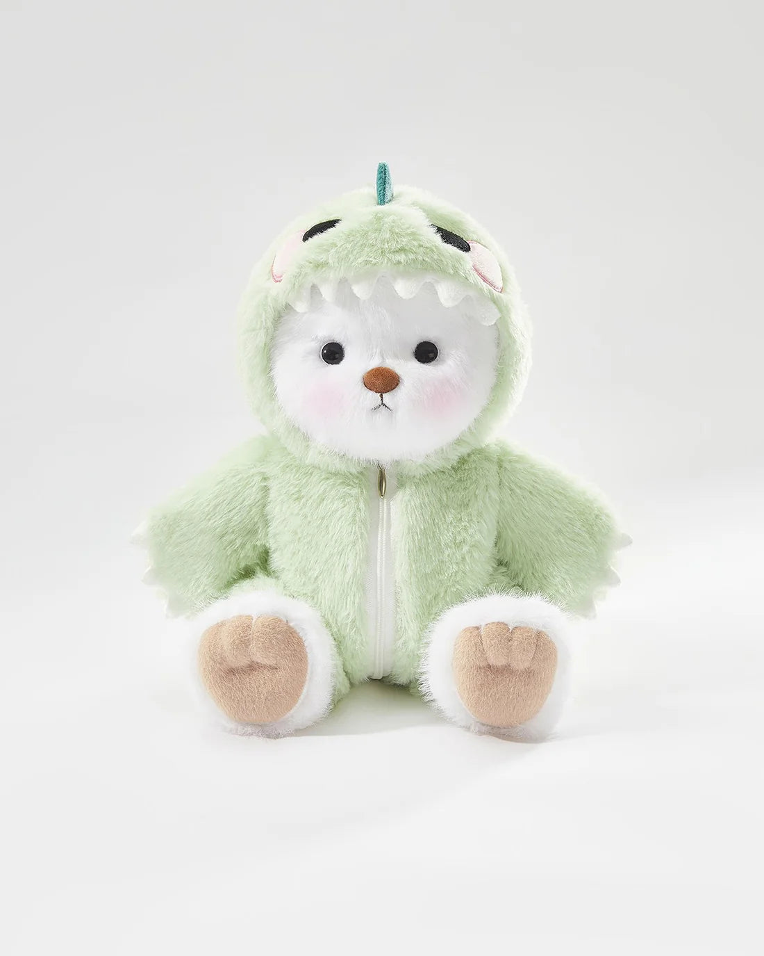 Leos Dino-Kuschelabenteuer Outfit Grün - SmoothPaw