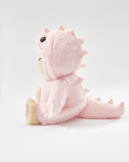 Leos Dino-Kuschelabenteuer Outfit Pink - SmoothPaw